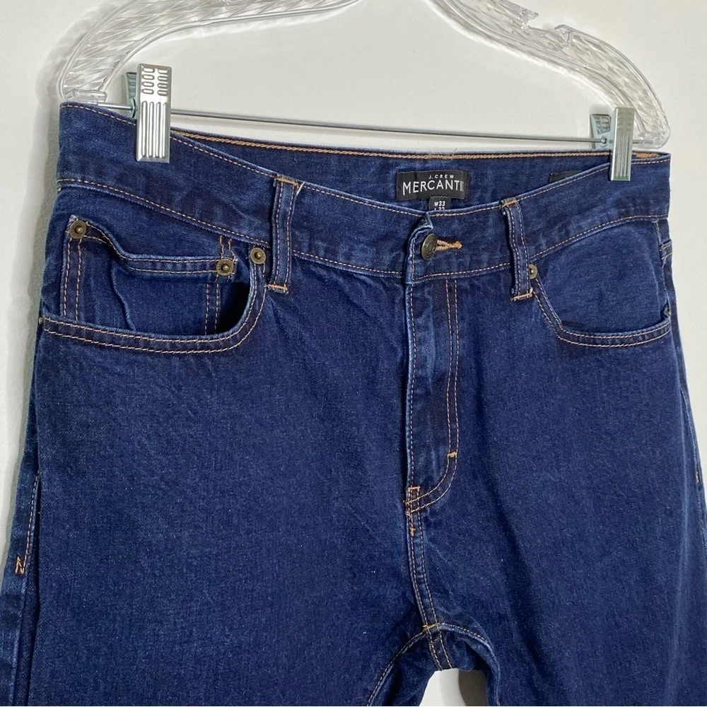 J. Crew Mercantile Dark Wash Slim Jeans